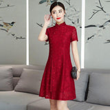 Robe Chinoise <br> Moderne Rouge / L