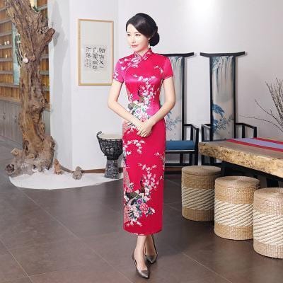 Robe Chinoise <br> Rose S