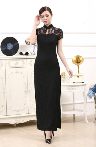 Robe Chinoise <br> Sexy Noir / M