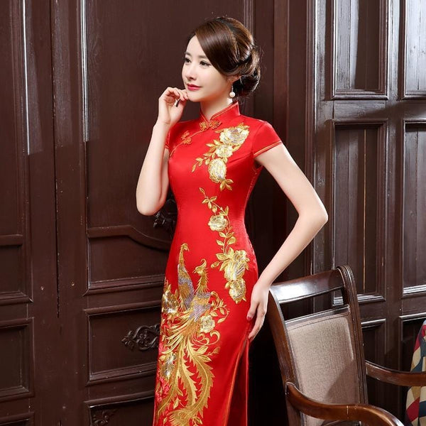 Chinese Dress Gold