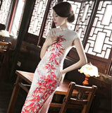Robe Chinoise Arbre Rouge classe