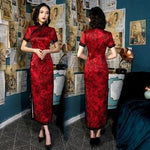 Robe d’Hôtesse Chinoise Rouge / S