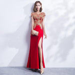 Robe de Bal Chinoise Rouge / S