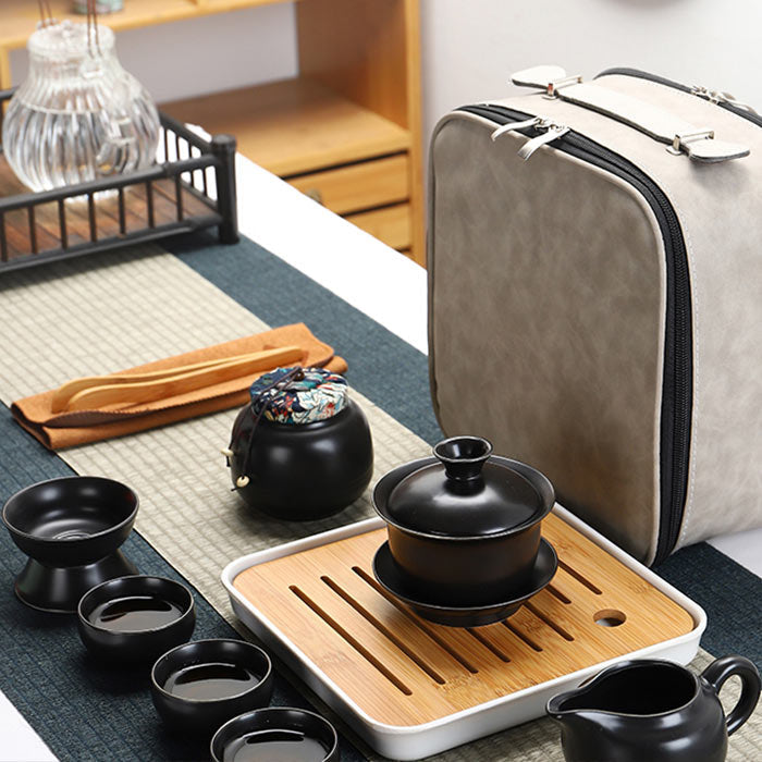 Chinese Clear Glass Tea Set | Mandarin Factory