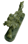Statue Chinoise <br> Dragon en Jade