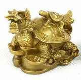Statue Chinoise <br>Dragon Tortue