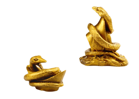 Statue Chinoise <br> du Zodiaque Serpent Moyenne