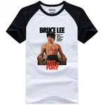 T-shirt Chinois <br> Bruce Lee Manche Noire / S