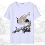 T-shirt Chinois <br> Grue 4XL