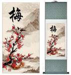 Tableau Chinois <br> Cerisier 100cmx30cm