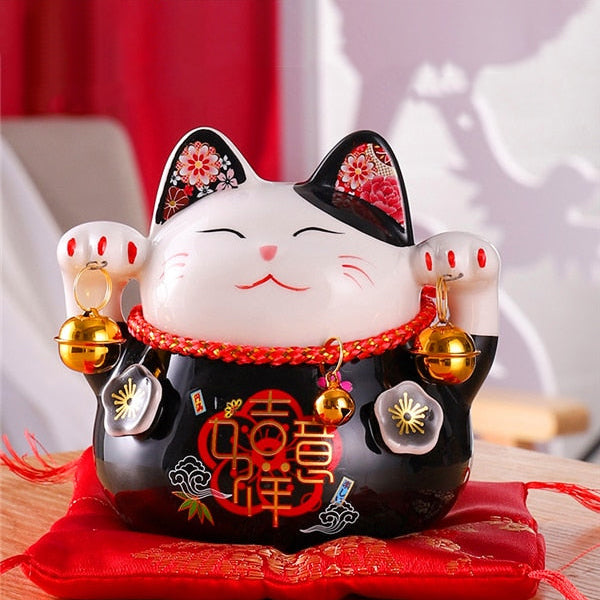 Chaîne De 4 Lampions Chinois Pliables – Inscriptions Et Personnages, Porte-bonheur