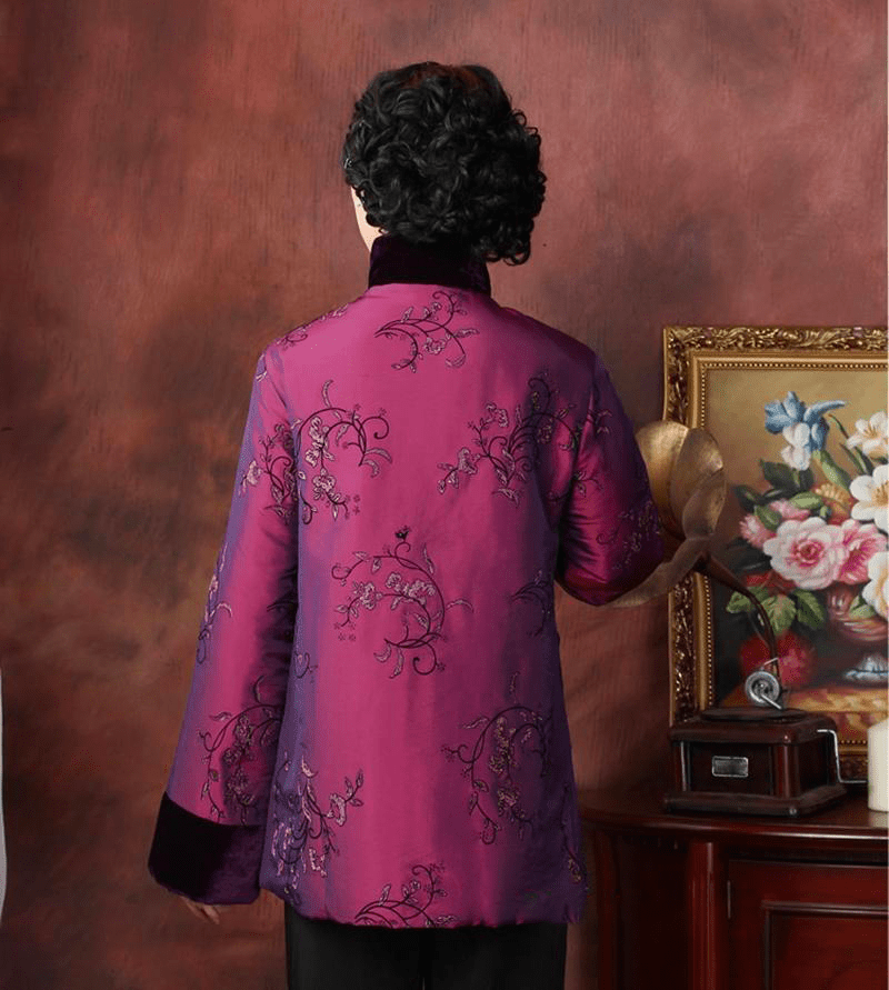 Veste Chinoise Matelassée Femme | Univers Chinois Veste Chinoise Matelassée Femme | Univers Chinois